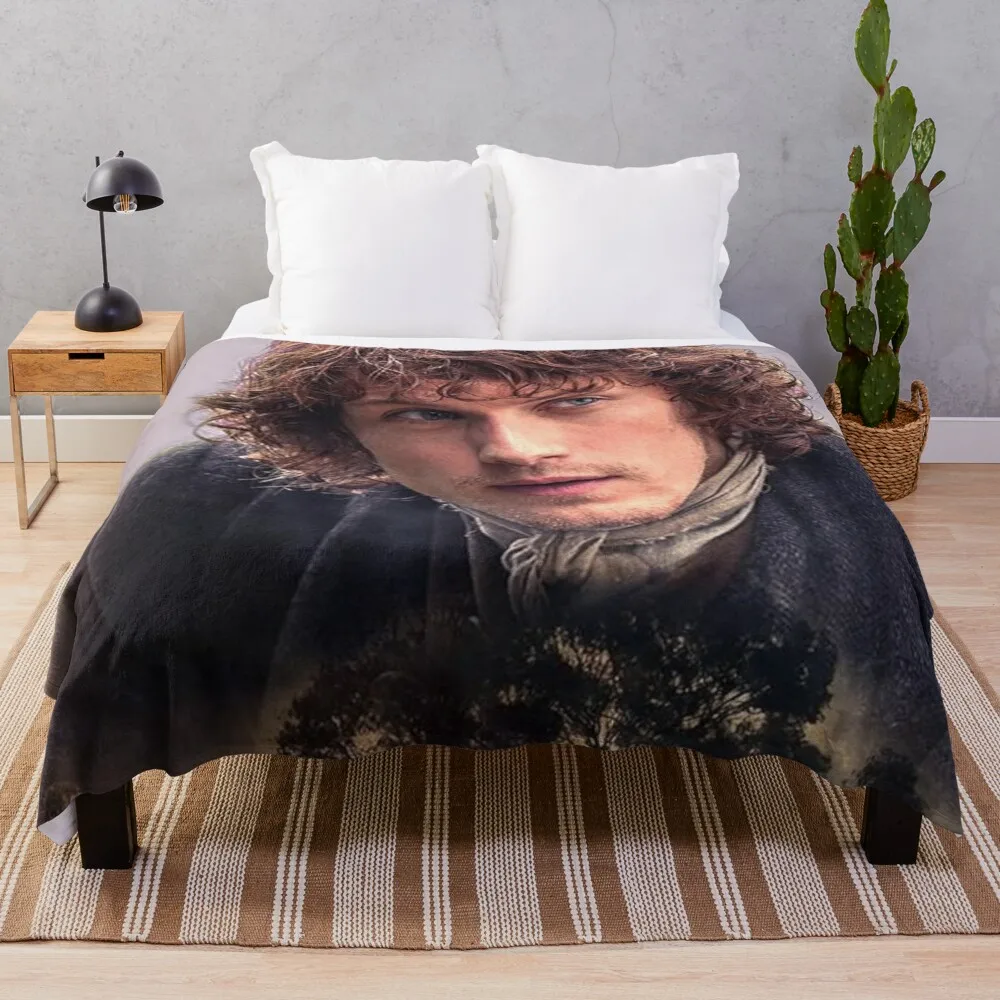 

sam heughan Throw Blanket Thermal Blankets For Travel Blankets For Sofa