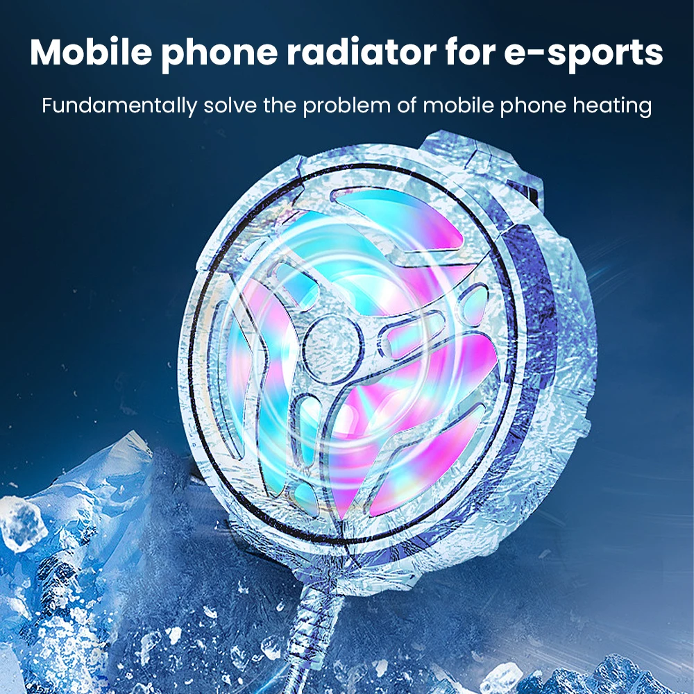 Охлаждающий мини-вентилятор для смартфона охлаждающий вентилятор мобильного