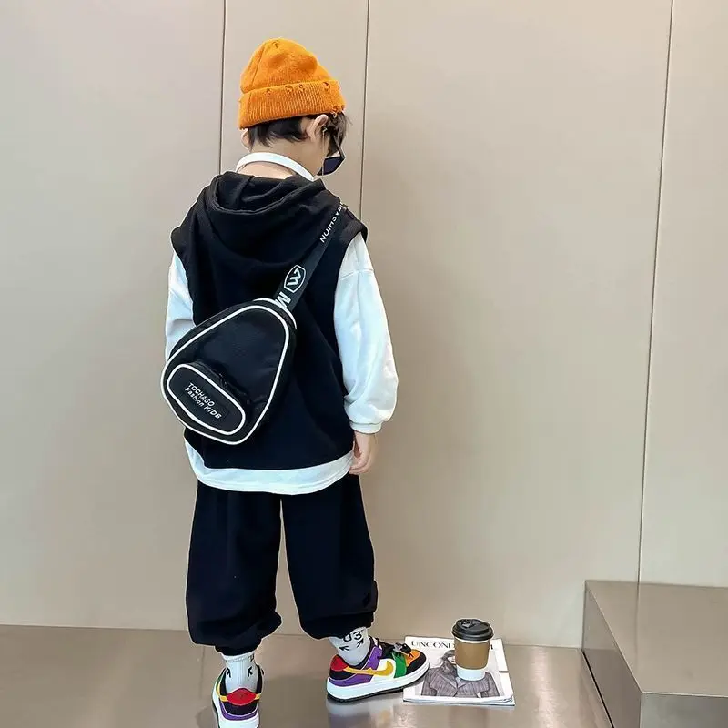 

2022 Teen Boys Clothes Set Kids Tracksuit Cotton Hoodies Tops + Pants Children Clothing Boy Sportswear 3 4 6 8 10 12 14 Years