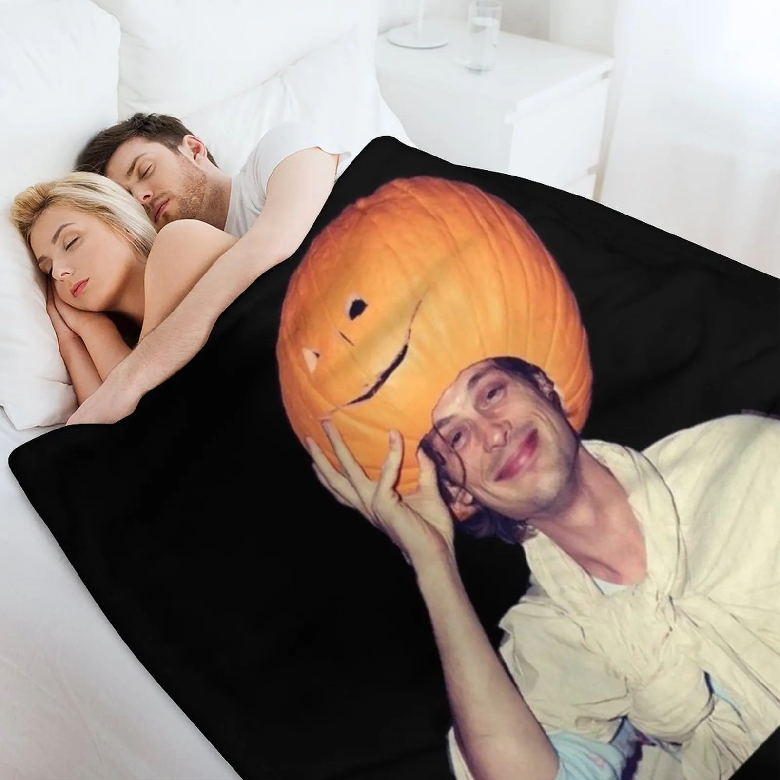 Мейг и тыква Плед одеяла пледы
