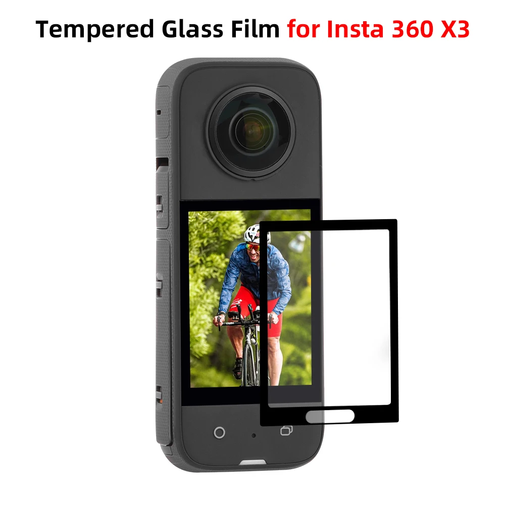 

Screen Protector Film for Insta 360 ONE X3 Tempered Glass Screen Protector Scratchproof for Insta360 X3 Accessories