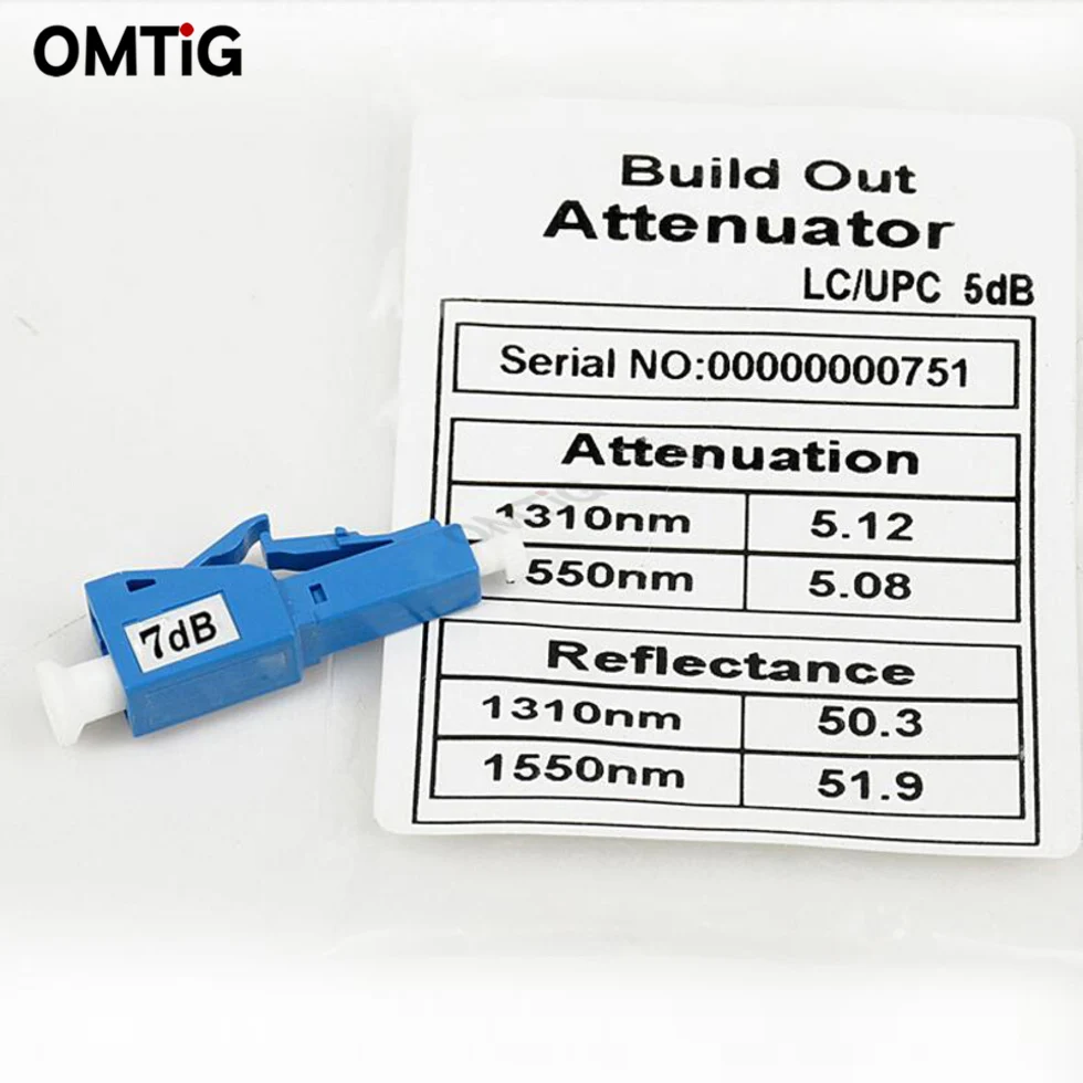 

Высокоточный 10 шт./лот аттенюатор 3dB 5dB 7dB 10dB LC волоконный аттенюатор одномодовые фиксированные волоконные соединители