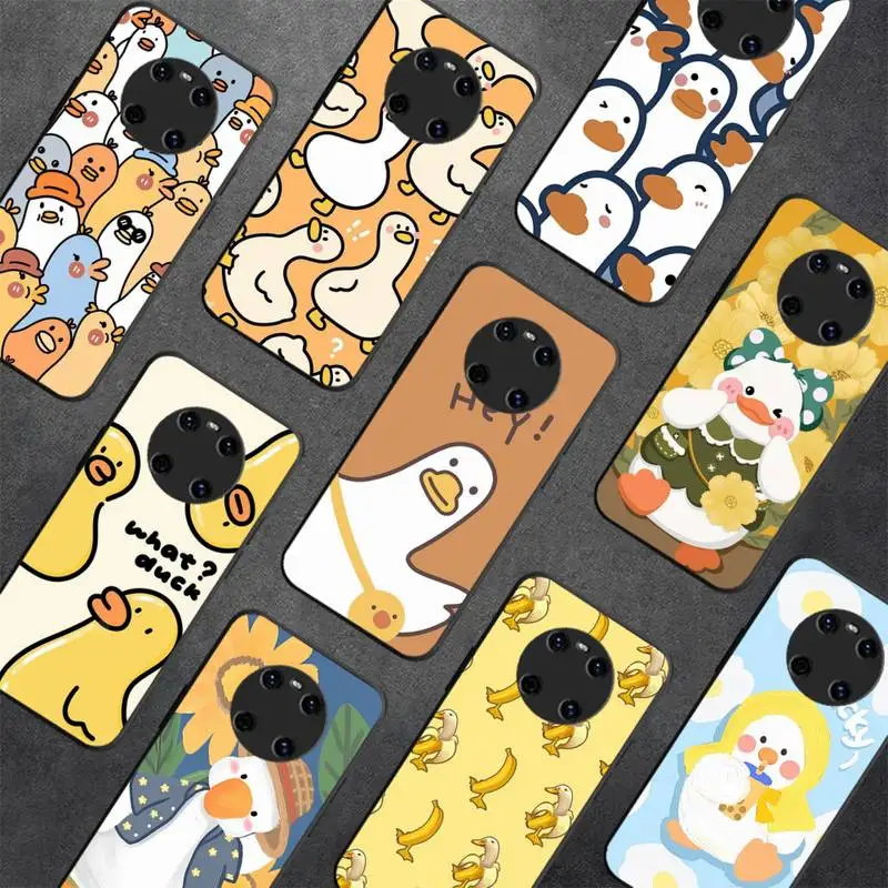 

duck Phone Case for Huawei Y 6 9 7 5 8s prime 2019 2018 enjoy 7 plus