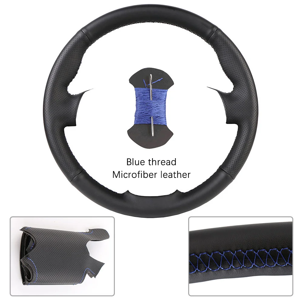 

Замшевый чехол на руль автомобиля для Toyota RAV4 Celica Corolla (US) Matrix MR2 Lexus IS200 300, мягкие кожаные автоаксессуары