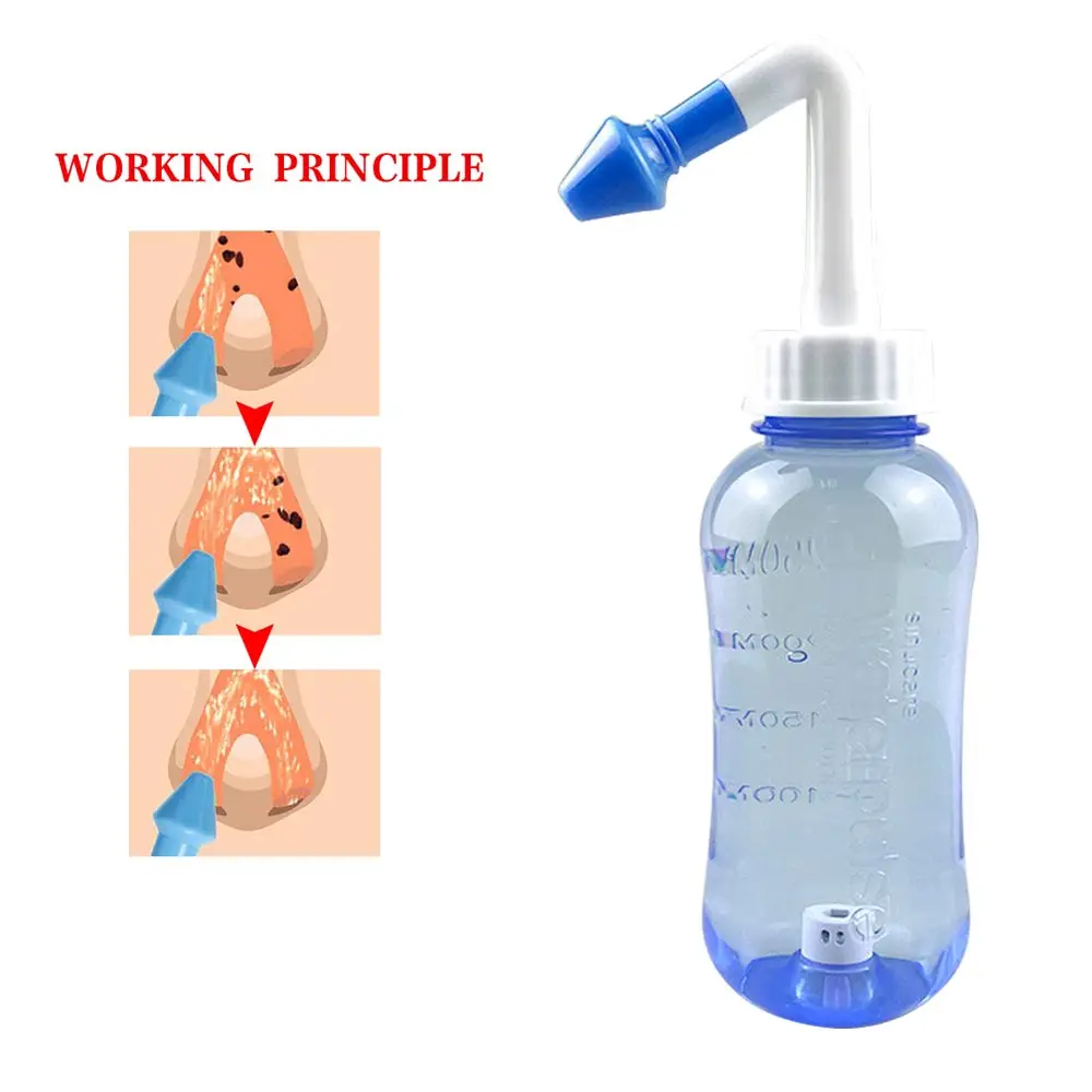 

Children's Pot for The Nose Cleaner Nasal Wash Nose Spray Washing Sinusite Cleans Moistens Child Adult Avoid Allergic Rhinitis