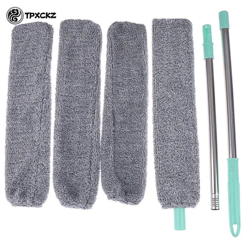 Long Crevice Under-bed Dust Brush Microfiber Duster Tool Retractable Gap Telescopic Household Hand Artifact Cleaning Windows