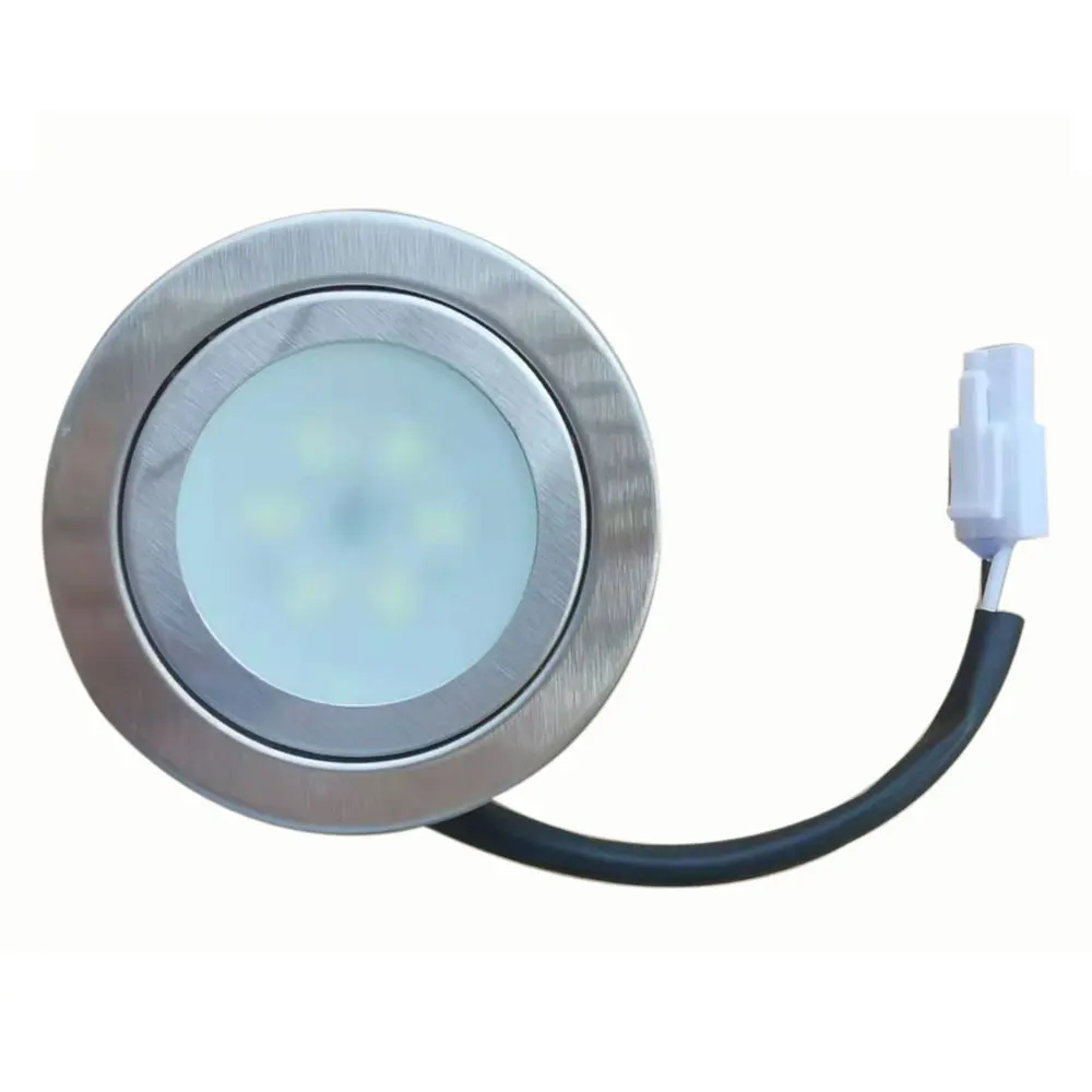 milky glass kitchen lights 1 5w led 12v dc 70mm face 55mm hole cabinet night light cooking lighting bulb free global shipping