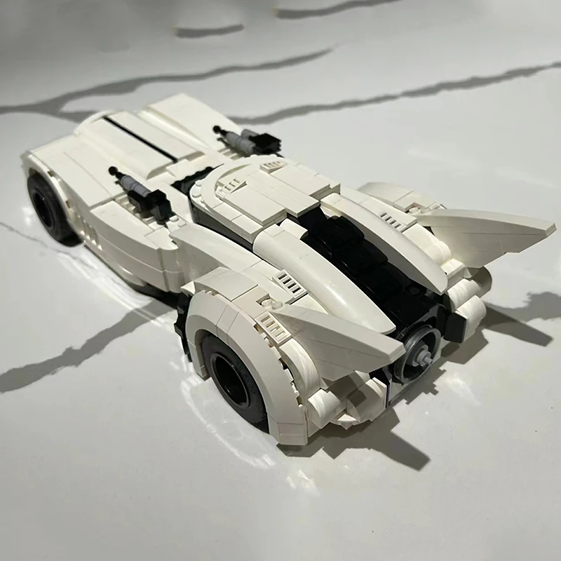 1254 шт. MOC-87660 Технический белый супер спортивный автомобиль 10 в 1 совместимый с 10295