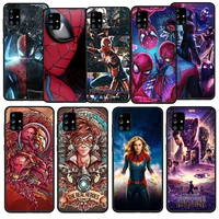 marvel avengers bucky for samsung galaxy a52s a73 a72 a71 a52 a51 a12 a32 a21s tpu soft silicone black phone case fundas cover