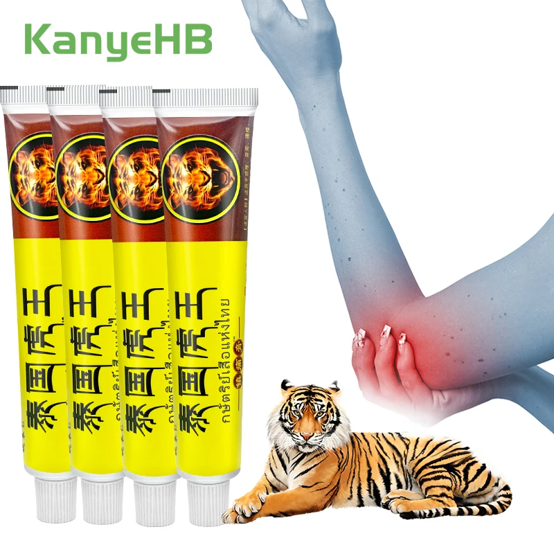 

2-4 шт. оригинальный тигровый бальзам, крем от боли в суставах, для колена, артрита, спины, плеч, для массажа тела, медицинские пластыри