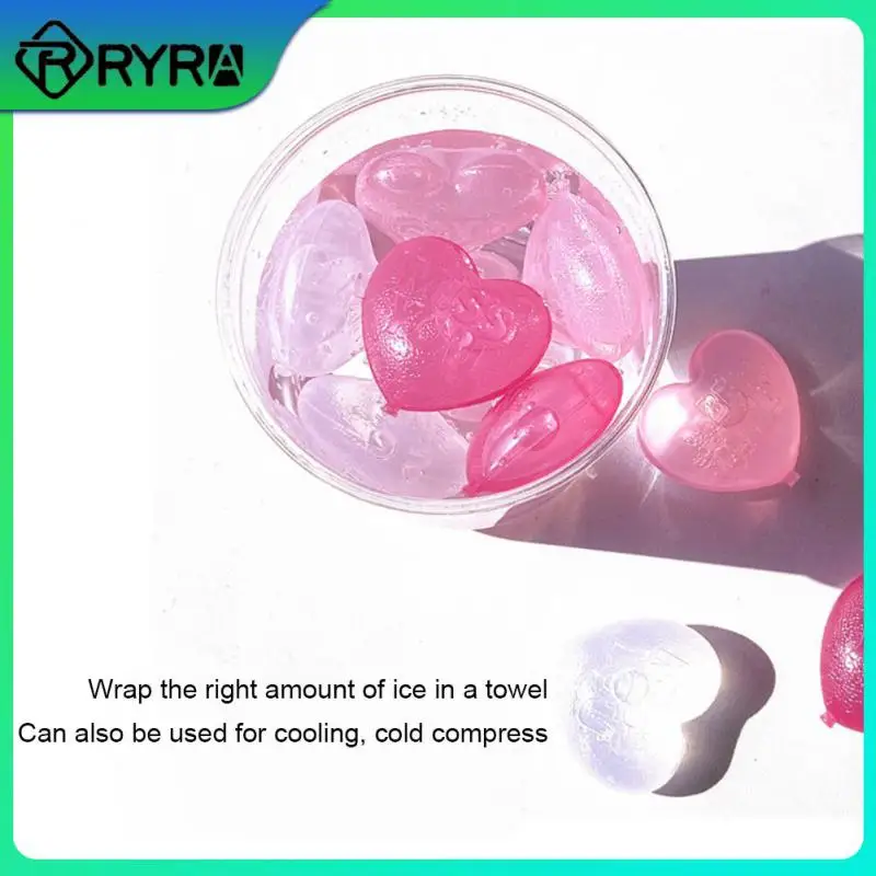 

15pcs Heart-shaped Plastic Cartoon Ice Tray Ice Hockey To Cool Down Iced Whiskey Recyclable Home Bar Cooling Tool