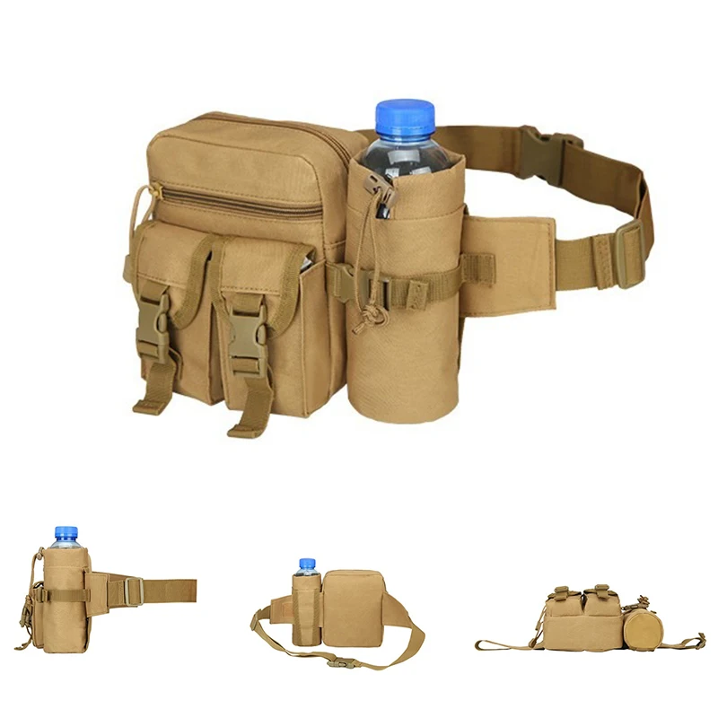 New Tactical Hiking Travel Large Mens Chest Waist Bag Running Bum Bag Tactical Fanny Pack For Daily Life Cycling Camping