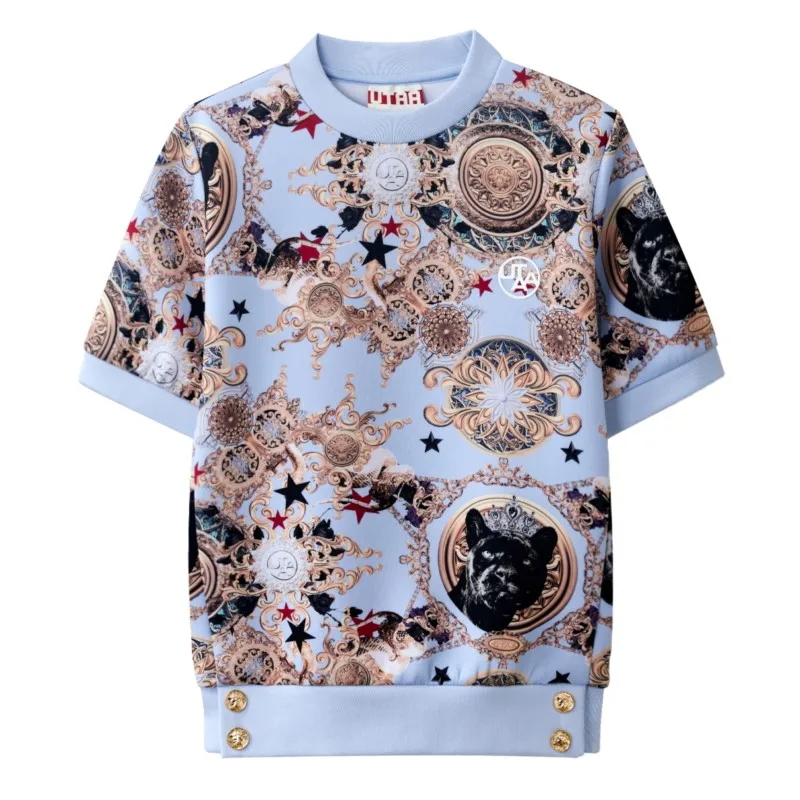 2023 Golf Short Sleeve Shirt Quick Dry Printing T shirt