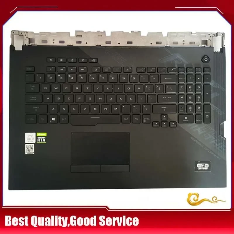 YUEBEISHENG New/org для 17 3 дюйма ASUS ROG Strix 4Plus G732 G732L упор рук верхняя крышка клавиатуры США