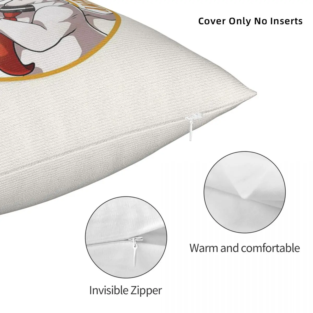 Архитвист Реми Ангелы с чешуйными крыльями наволочка из полиэстера льняная