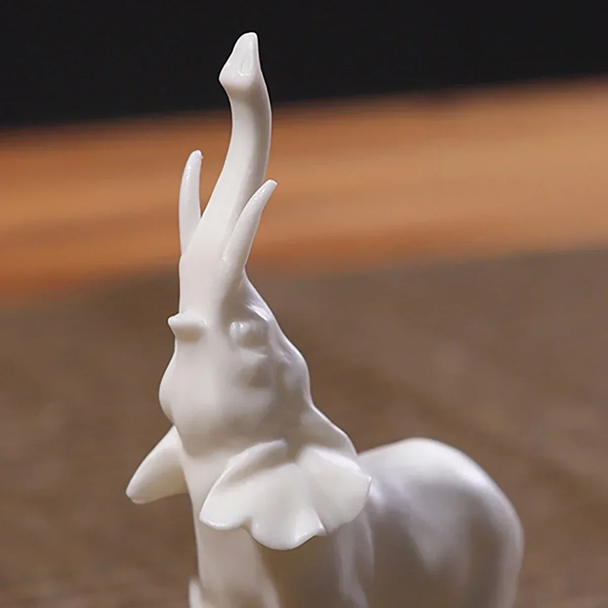 Китай белый слон цвет китайский художественный Рисунок детская статуэтка