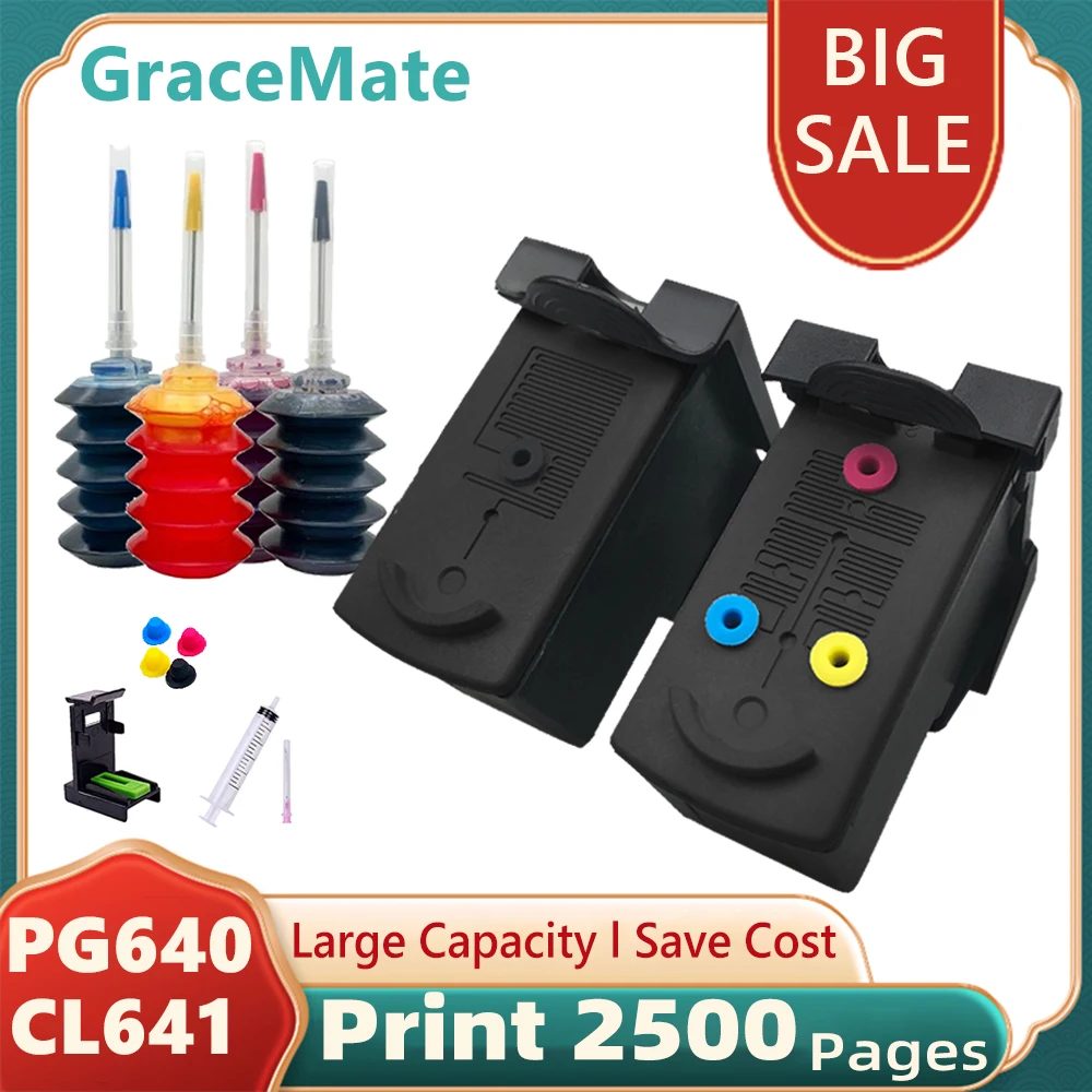 

PG640 CL641 Compatible for Canon PG 640 CL 641 for Canon Pixma MG3160 MG3260 MG3560 MG3660 MG4160 MG4260 MG2160 MG2260 Printer
