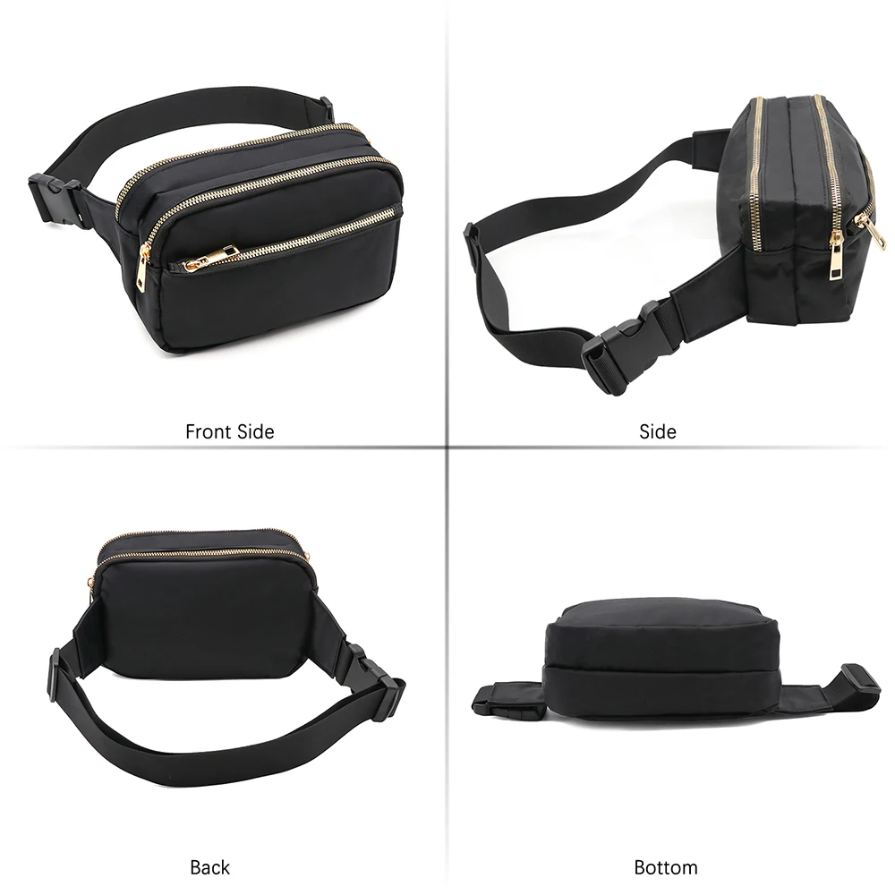 Messenger Bag Women 2022 New Korean Canvas Multi Layer Bag Woman Crossbody Bag Nylon Oxford Shoudler Outdoor Street Shooting Bag