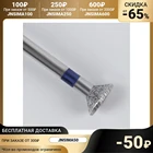 Фреза алмазная для педикюра, средняя зернистость, 6  4 мм