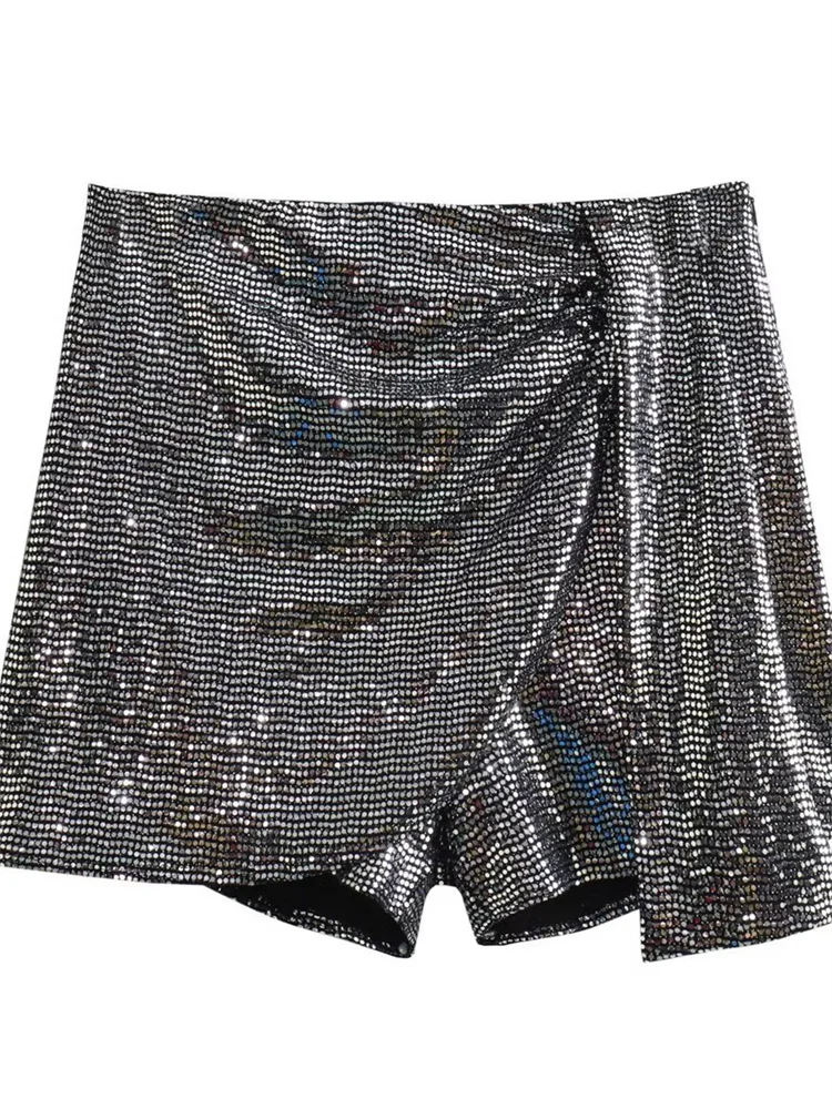Рисунок 2 - Женская Блестящая короткая юбка с блестками