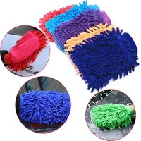 car wash glove chenille coral soft microfiber gloves car cleaning towel cloth mitt wax detailing brush auto cleaning tools brush