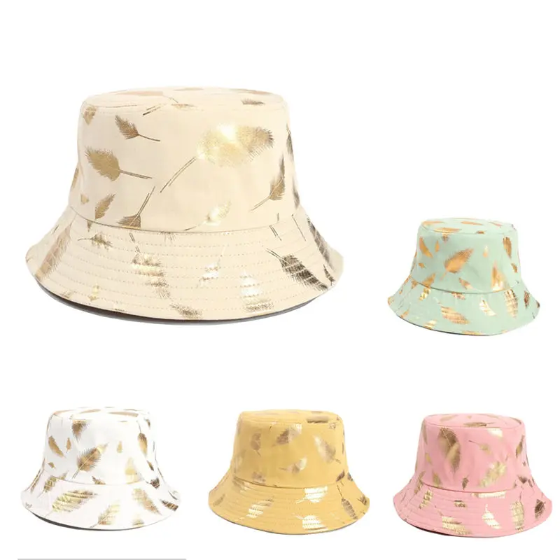 

Панама из 2022 хлопка с принтом перьев, шляпа рыбака, уличная дорожная шляпа от солнца для мужчин и женщин, Мужская