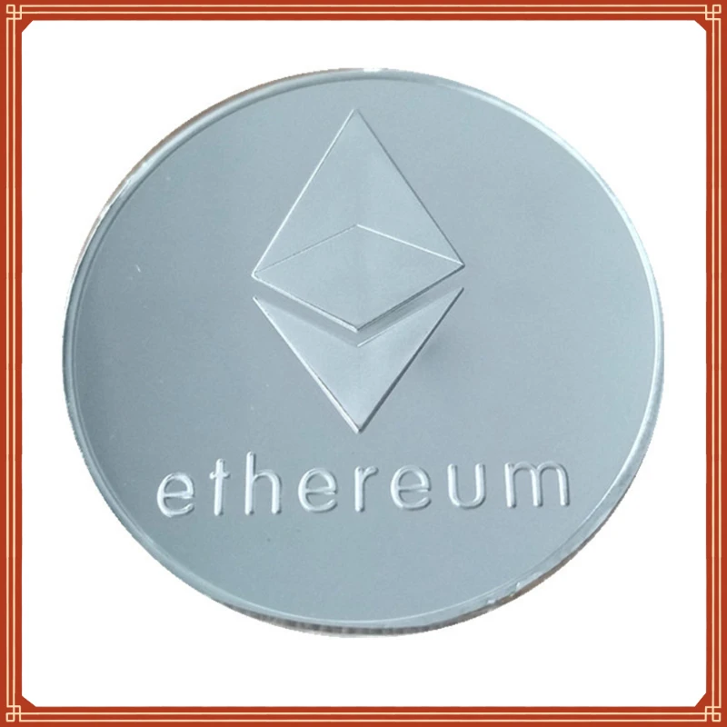 

Collection Creative Collectibles Ethereum Non currency Imitation Plated Gift Commemorative coins Souvenir Metal Gold