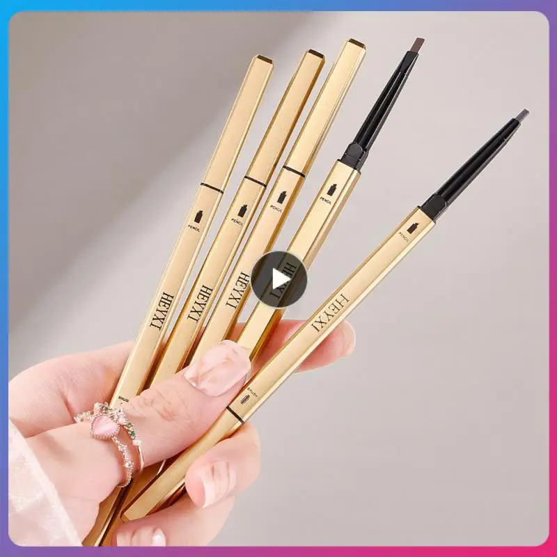 

Lasting Paint Eyebrows Eyebrow Pencil Waterproof And Durable Makeup Eyebrow Pen Double-sided Eyebrow Pencil With Brush