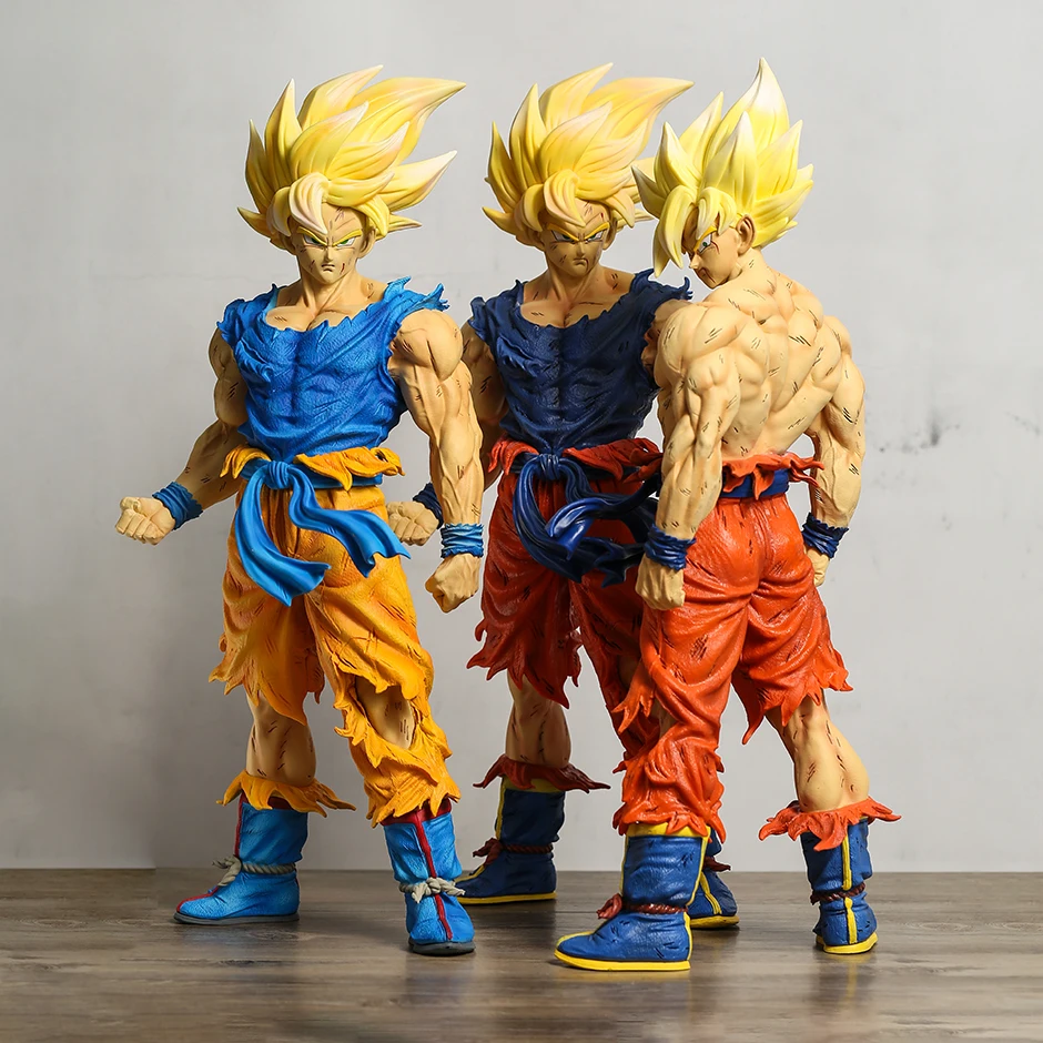 

43cm Dragon Ball Z Super Saiyan Son Goku PVC Collection Model Statue Anime Figure Toy
