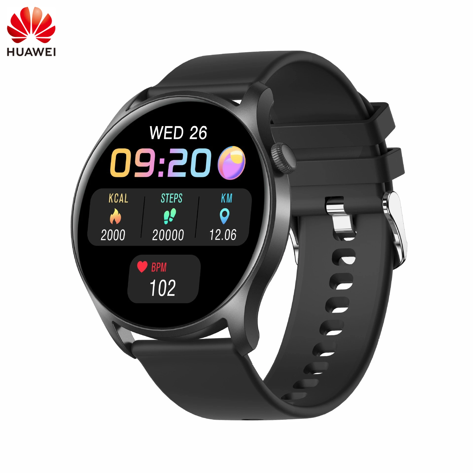 

Huawei [Kc08 Dafit] 2022 New Smart Watch HD Full Touch Waterproof Sports Watch