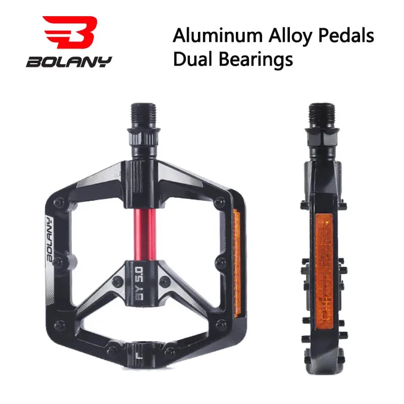 BOLANY полая велосипедная педаль из алюминиевого сплава противоскользящие педали