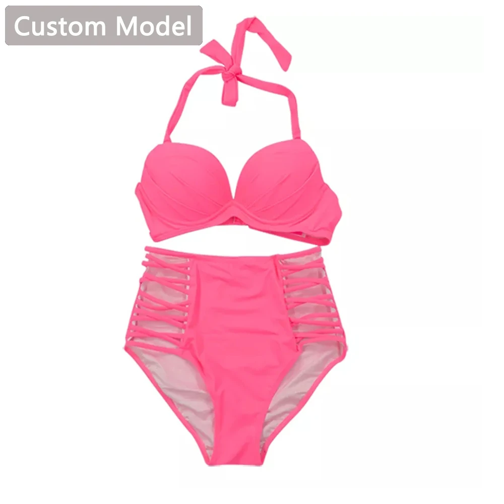 S218 женский леопардовый бюстгальтер и трусики купальник сексуальный с буквами