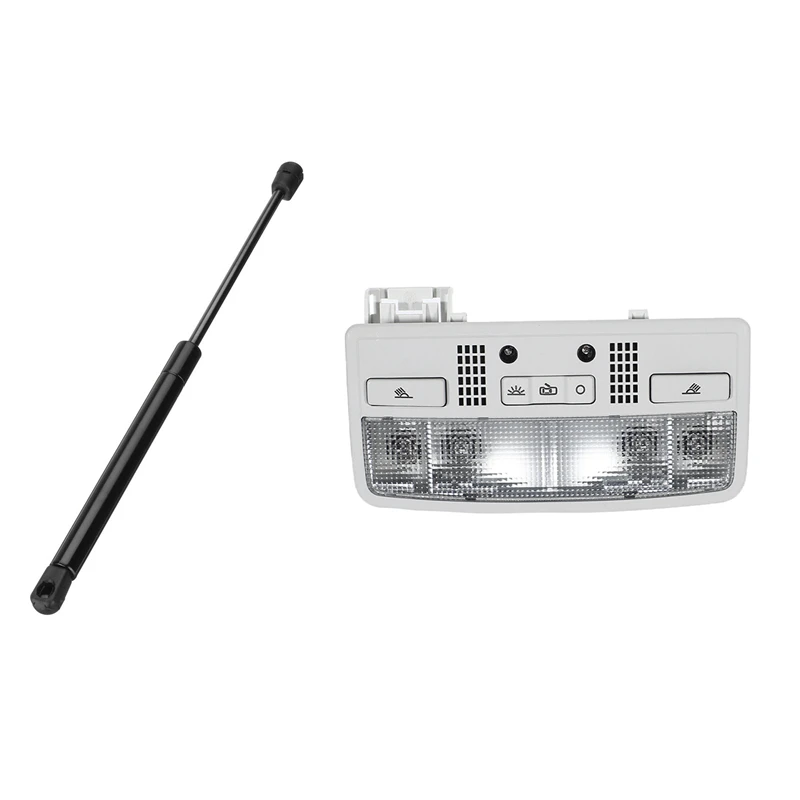 

1 Pcs Hood Lift Supports Shock Struts & 1 Pcs Car Dome Light Interior Reading Lamp