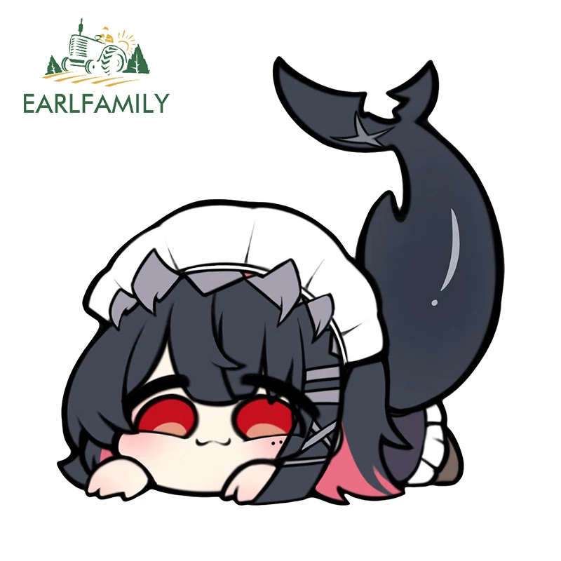 

EARLFAMILY 13 см × 9,8 см Jane Doe Box Zenless Zone Zero автомобильные наклейки, забавные яркие автомобильные окна, окклюзия, скрапбукинг