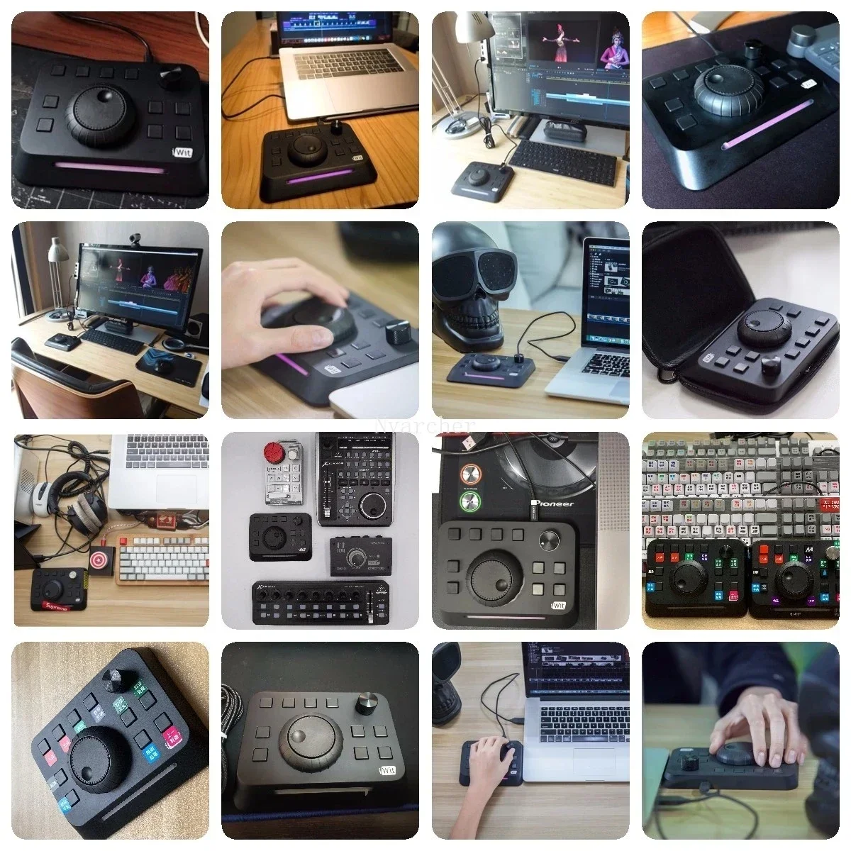 Клавиатура Pr Clip Non Editorial IWit X Custom Keyboard Fcp Edius Video