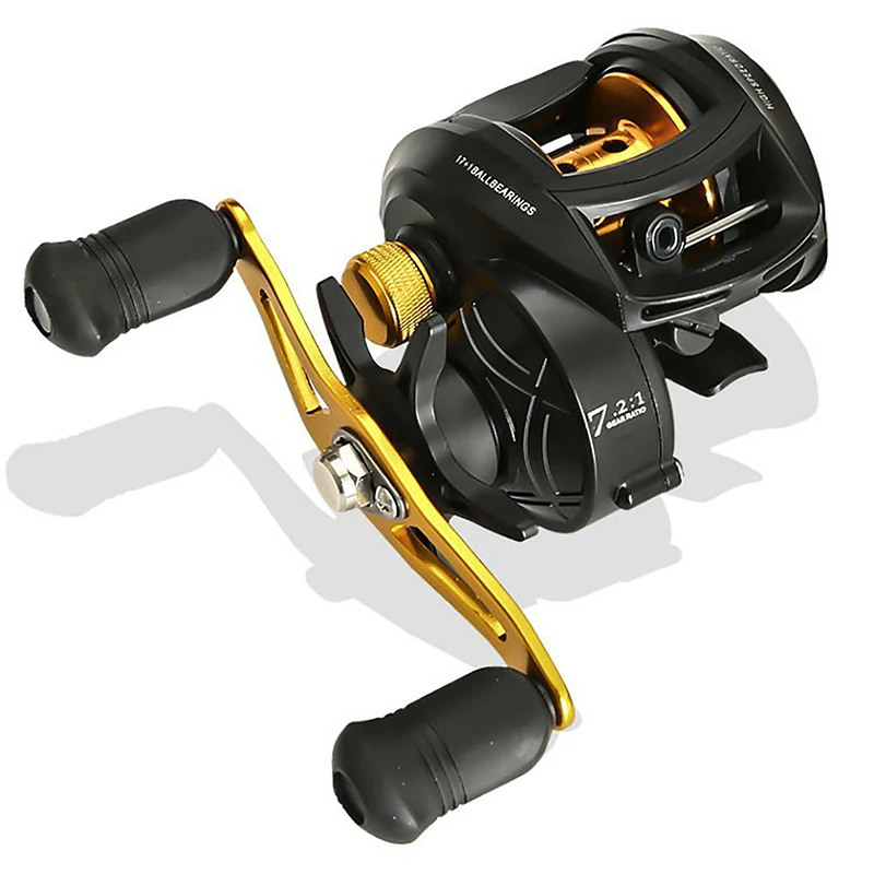 

1PC Baitcasting Fishing Reels Max Drag 8kg Ultra Light Casting Fishing Reel for Bass Pike Fishing Tackle Fishing Accessories