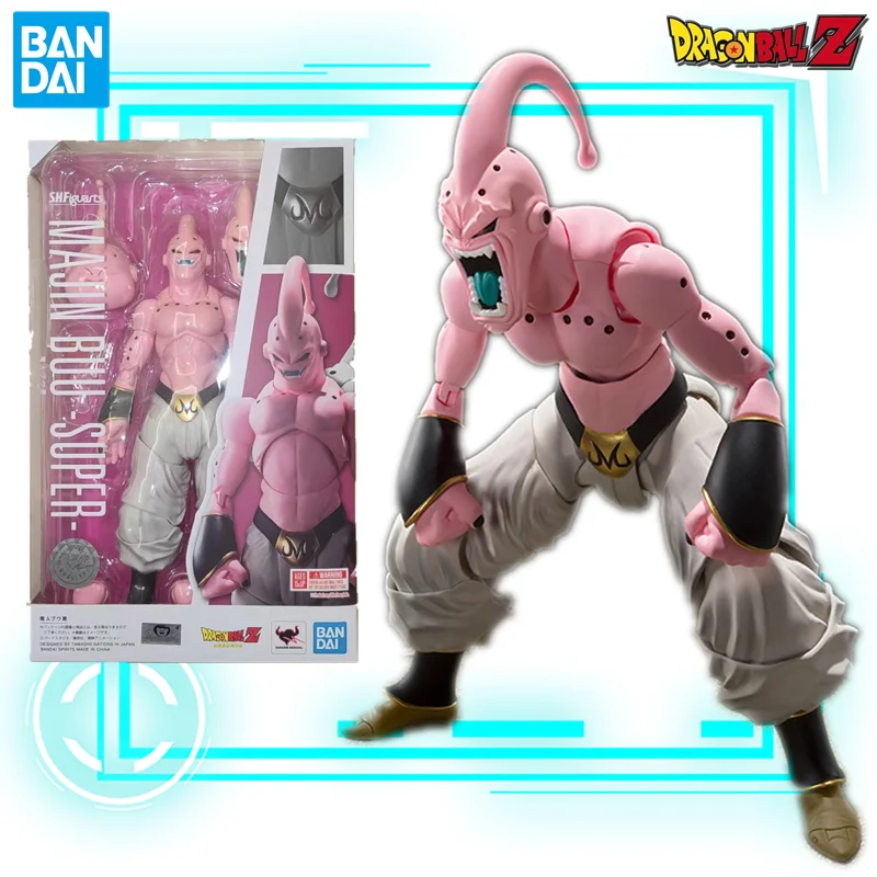 

In Stock Bandai Original S.H.Figuarts SHF Dragon Ball Z Majin Buu 19cm Anime Figure Model Collecile Action Toys Best Gift