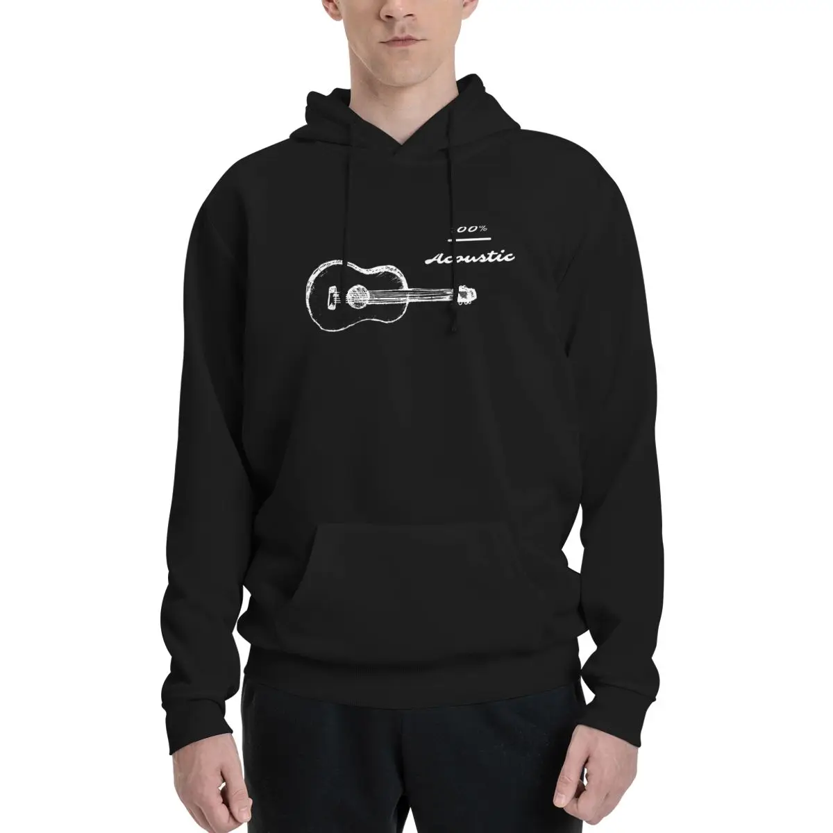 

Guitarist Musicians Acoustic Guitar Lite 2 Couples Plus Velvet Hooded Sweater Unique High grade Leisure Kawaii Hooded rope