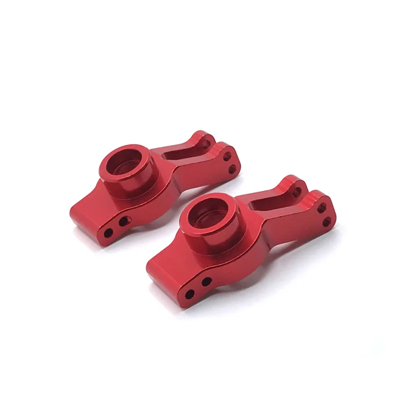 

WLtoys 104009 12401 12402 12403 12404 12409 RC Car, Metal Modification Parts, a Pair of Upgraded Rear Wheel Cups, Multi-color