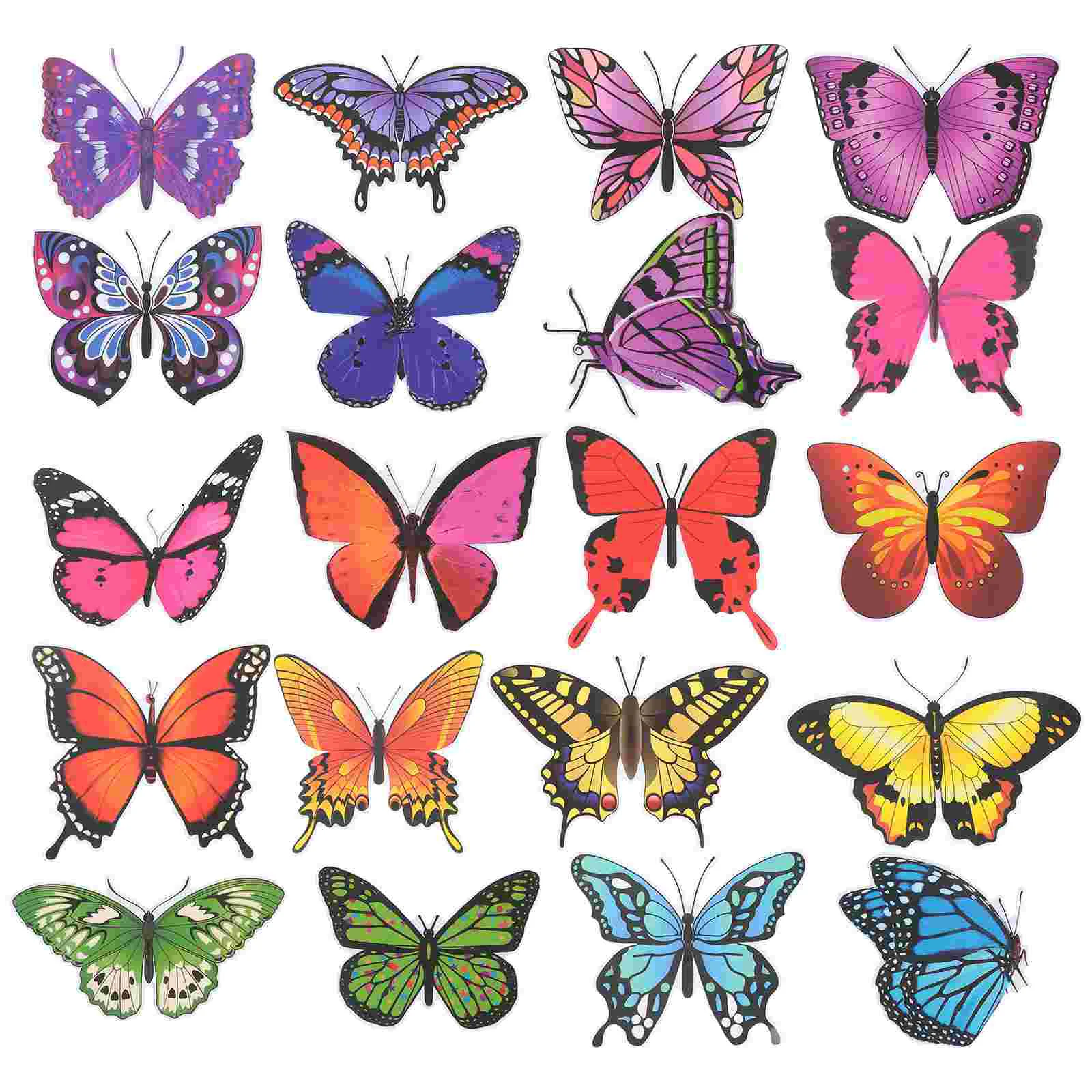 

20pcs Prevent Bird Strikes Window Clings Anti-Collision Glass Stickers