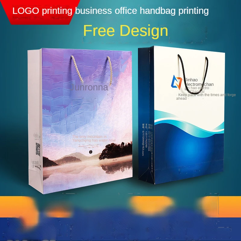 

Индивидуальные Бумажные пакеты на заказ, подарочные пакеты из крафт-бумаги для вечерние Ринок с ручкой, разноцветные пакеты для покупки про...