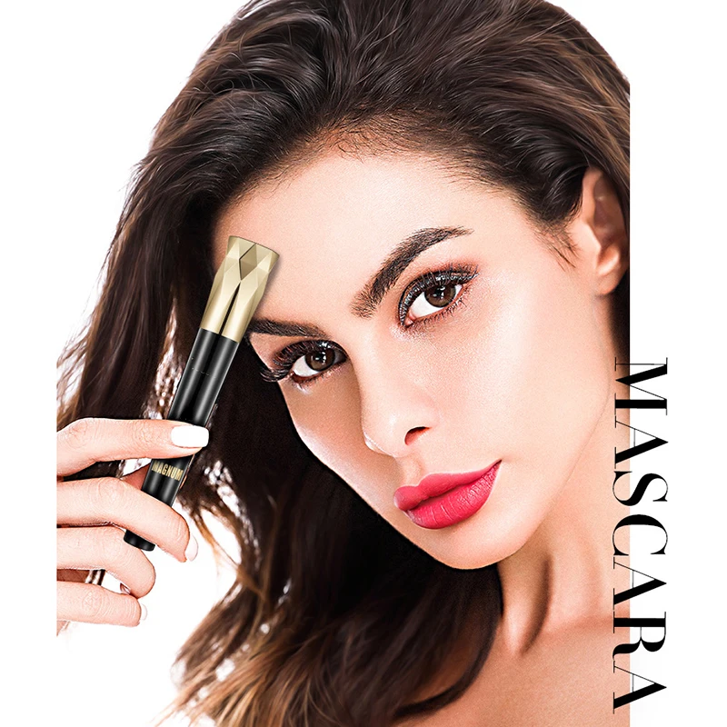 

2022 4d Crown Mascara Volume Waterproof Long Curling Charm Not Easy Smudges With Extra-fine Brush Tip Mascara Korean Cosmetics