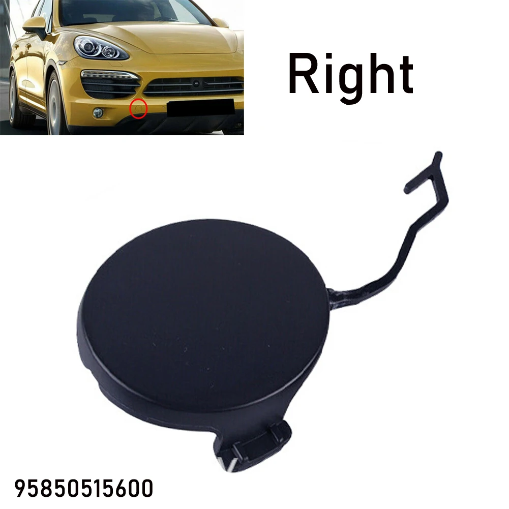 

Car Front Right Bumper Towing Hook Cover Trailer Cap For Porsche For Cayenne 2011-2014 95850515600 Car Accessories