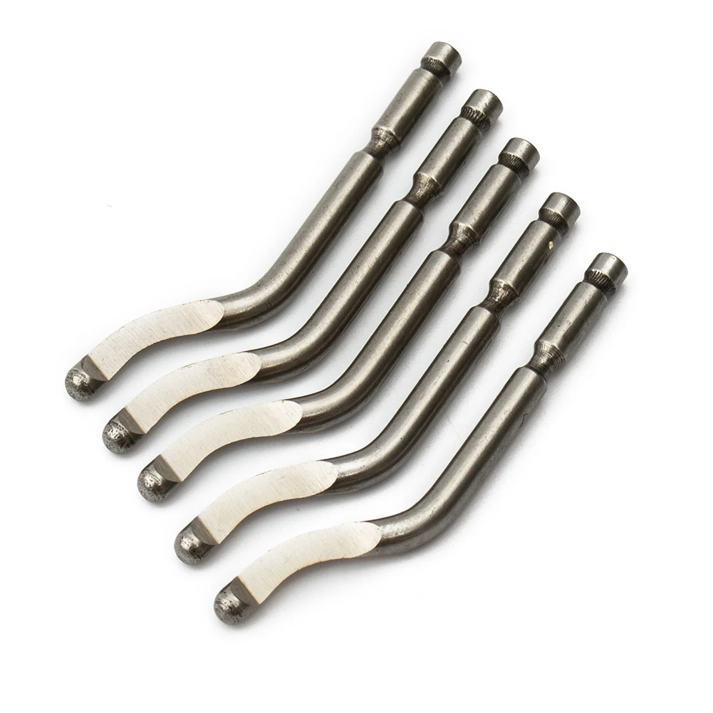 

Deburring Tool Kit For Wood Plastic DIY Handle Burr Metal Repair Tools Rotary Deburr Blades Remover 1* Handle + 15*blades