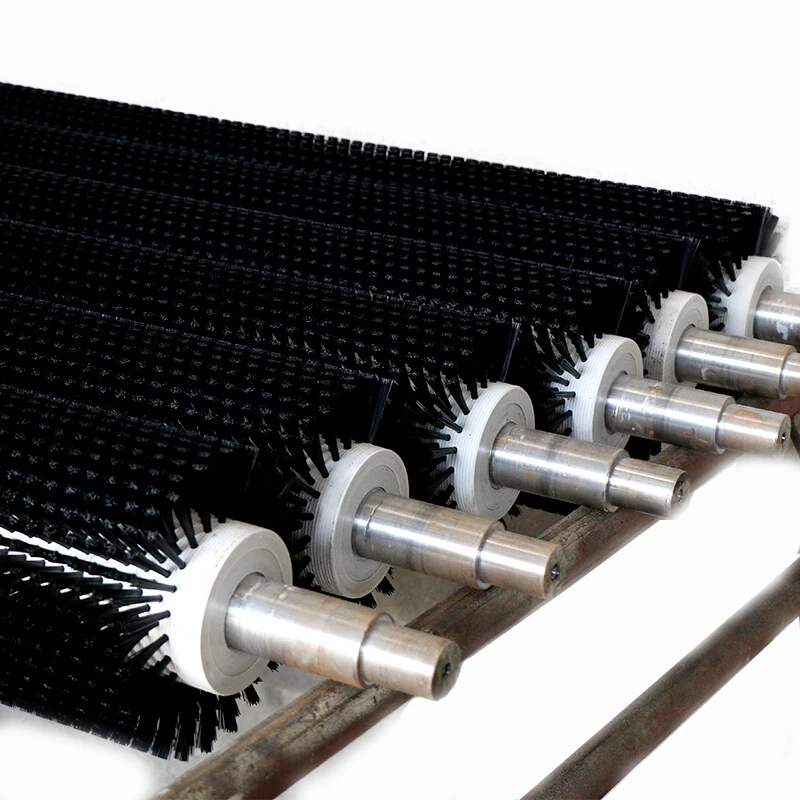

Industrial machine Nylon cylindrical Cleaning roller brush