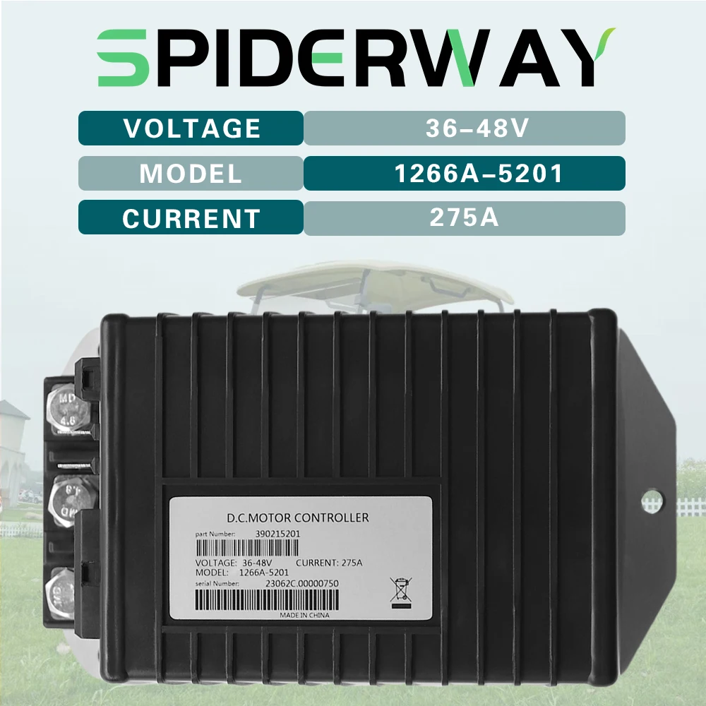 Контроллер двигателя постоянного тока 36-48 В/275A/1266A-5201 подходит для автомобильной