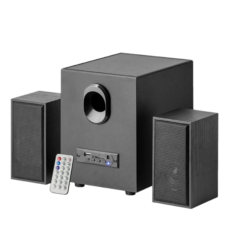 

Computer Speaker Stereo Multimedia Speaker System With Subwoofer 3.5 Mm Audio Input Suitable For Pc Laptop Mobile Phone