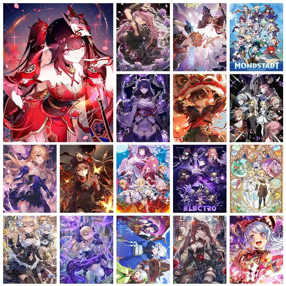 Набор для алмазной живописи Девочка из мультфильма