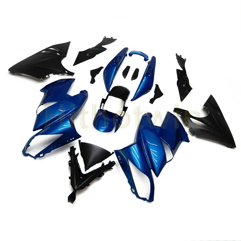 

Обтекатель из АБС-пластика для Kawasaki Ninja 650R 2009 2010 2011 ER-6F синий черный 650r ER6f 09 10 11 Комплект кузова