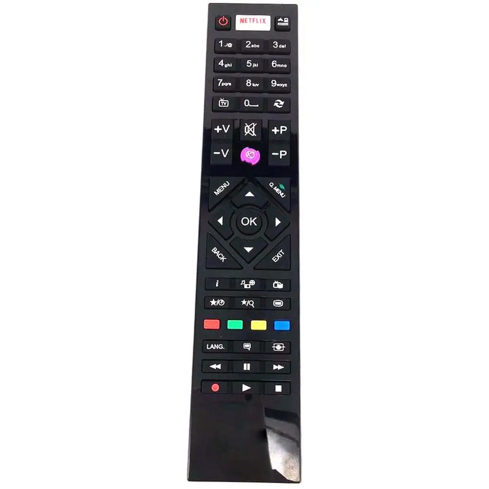 

Hot Sale RC4880 Replacement For TENSAI Telefunken LED LCD TV Remote Control RC4880/30087733 For 22LED1600 32LED808 42LED808